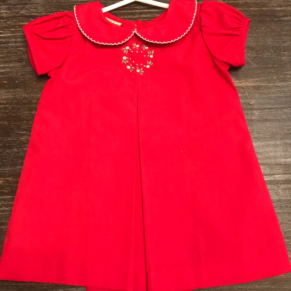 A-line baby Christmas dress